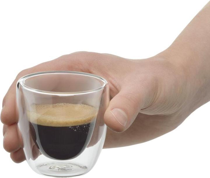 Actual product image WMF Double Walled Espresso Cup Set 6pcs Thermal Glasses 80ml Cult Floating Effect (80 ml, 6 x)
