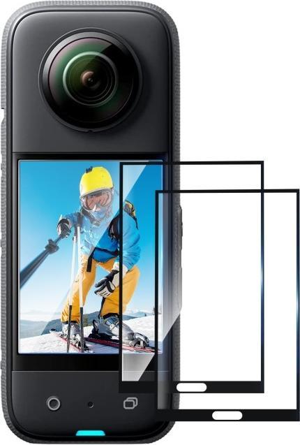 Image du produit Puluz Insta360 X3 Display Schutzglas 2er Set Schwarz