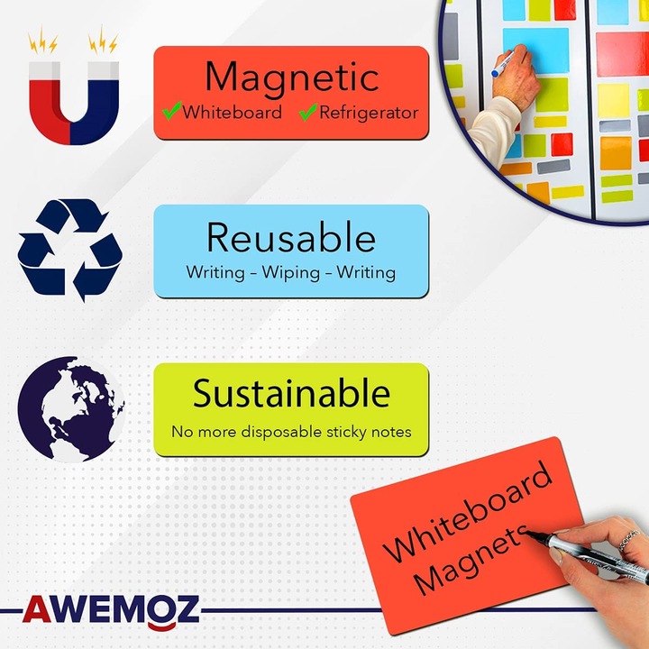 Produktbild Awemoz Beschreibbare Magnete (261 x)