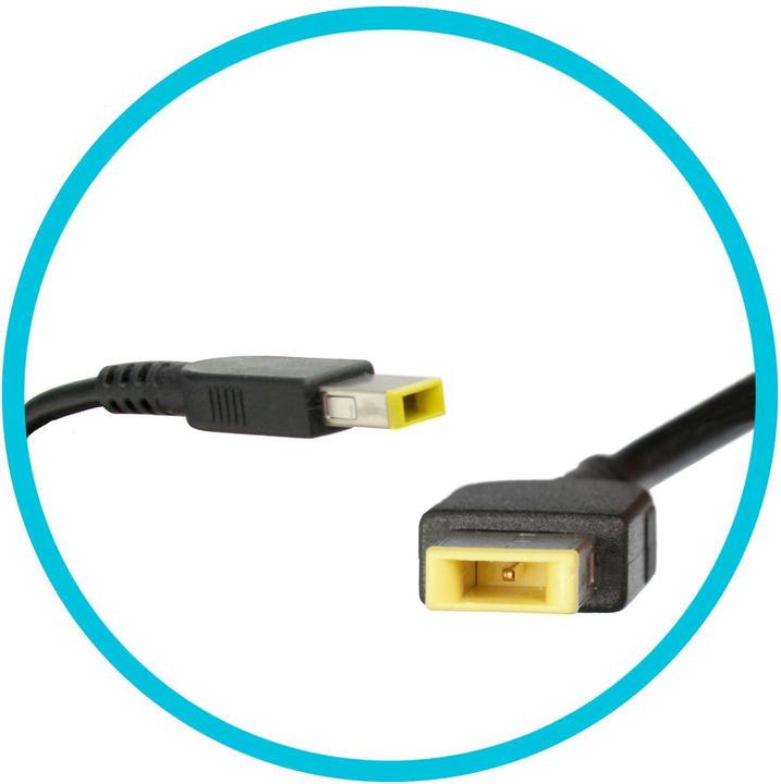 Actual product image Lenovo Slim plug, 135 W, 3-pin, AC, with mains cable (135 W)