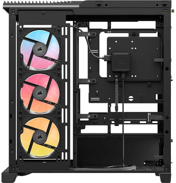 Image du produit Corsair FRAME 4500X LX-R RGB BLACK MID (ATX, Mini-ITX, E-ATX, mATX)