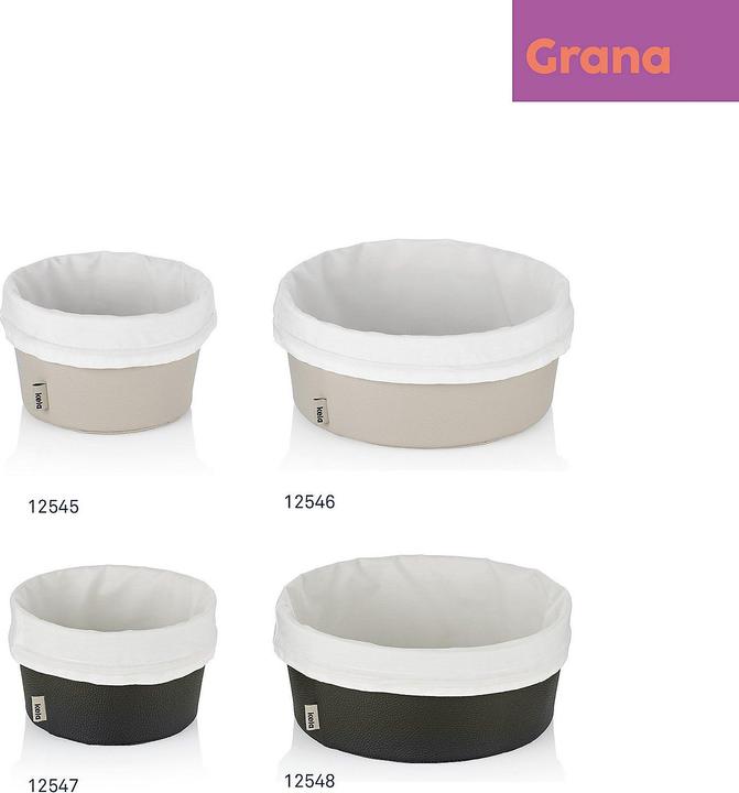 Produktbild Kela Brotkorb Grana schwarz