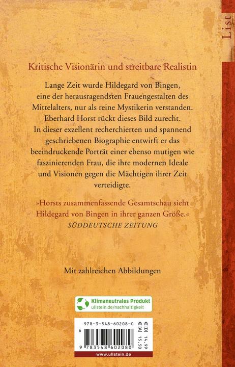 Produktbild Hildegard von Bingen (Deutsch, Eberhard Horst, 2002)