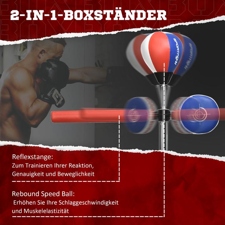 Actual product image Jamb Standing punching bag with claw (80.50 cm, 23 kg)
