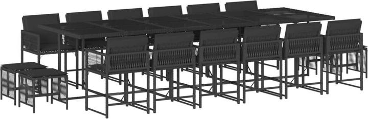 Produktbild vidaXL Garten Essgruppe (330 x 106 x 73 cm)