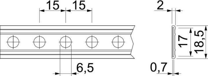 Produktbild OBO Bettermann OBO BETT, Montageband bandverzinkt MZ024 PE II 19 (19 mm)