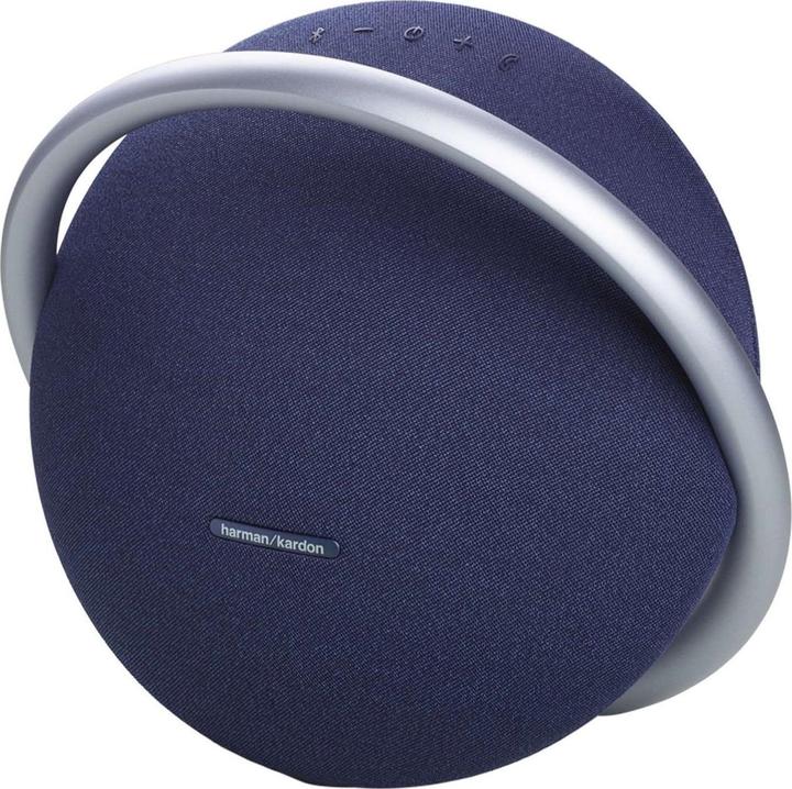 Produktbild Harman/Kardon Onyx Studio 8 Bluetooth-Lautsprecher, blau (8 h, Akkubetrieb, Netzbetrieb)