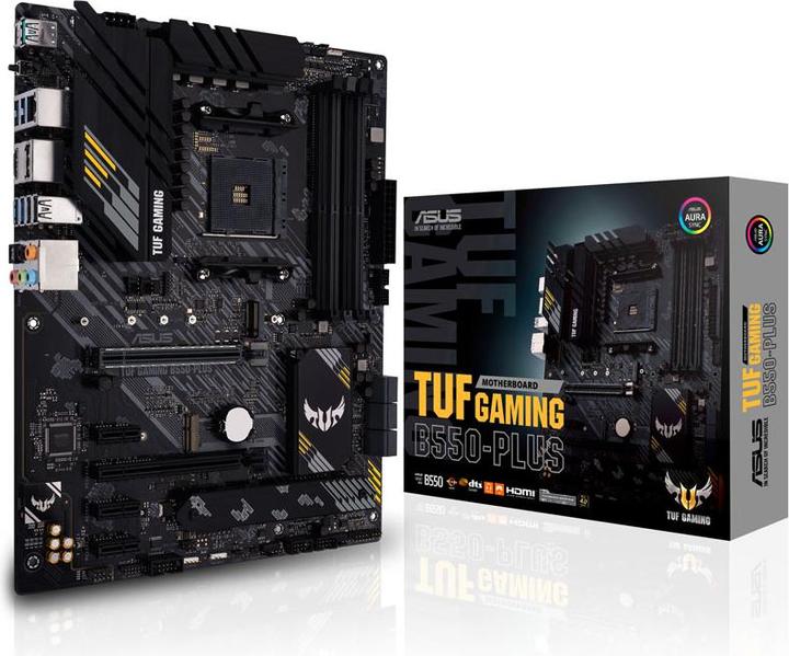 Actual product image ASUS TUF GAMING B550-PLUS (AM4, AMD B550, ATX)