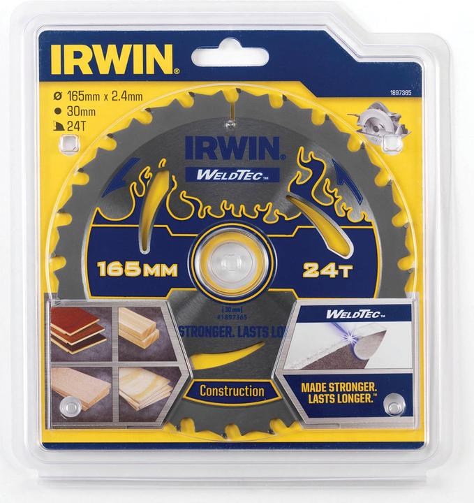 Image du produit Irwin WeldTec lame de scie circulaire, IRW1897365