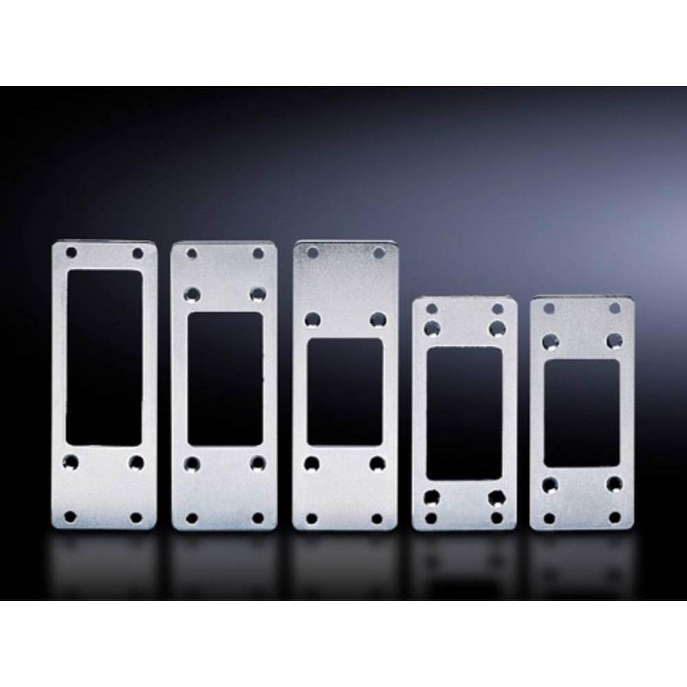 Rittal Adapter für Steckverbinderausbruch, Serverschrank Zubehör, Silber