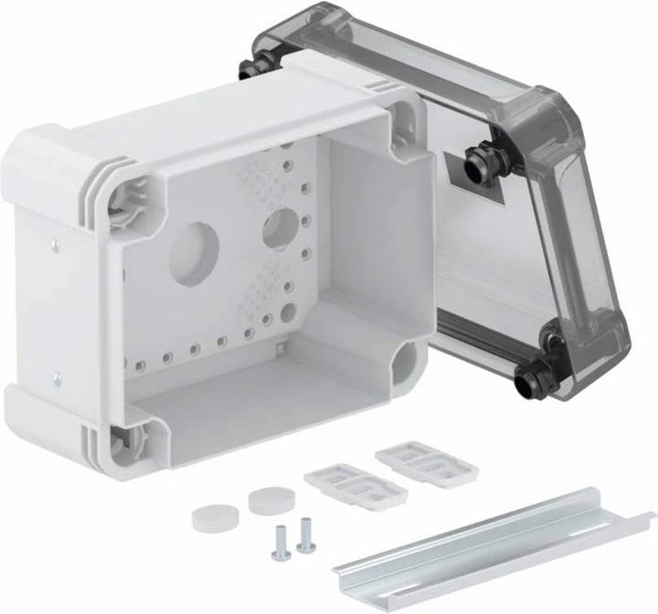 Produktbild OBO Bettermann Leergehäuse m.transp. Deckel