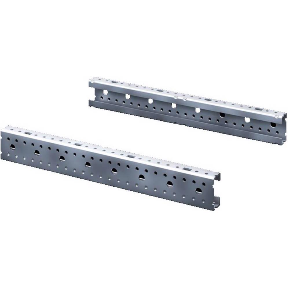 2x Rittal Profilo di montaggio per TS, Accessori per armadio rack, Argento