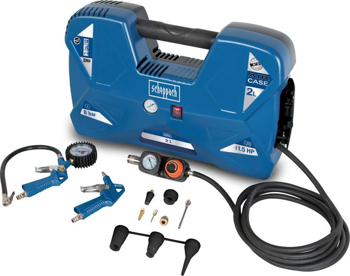 Scheppach Kompressor Aircase (8 Bar, 2 l)