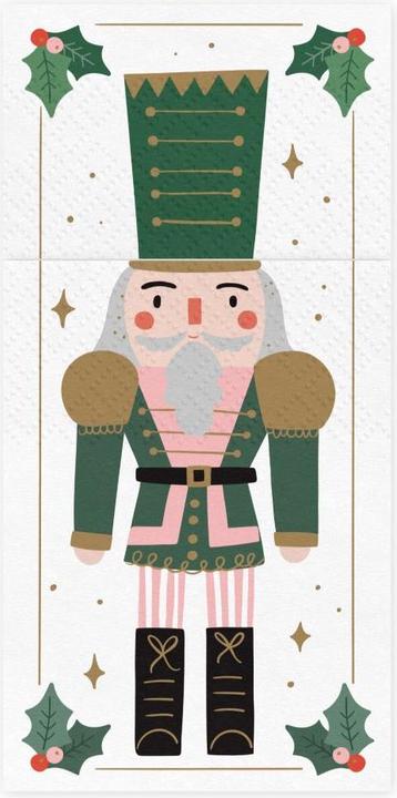 Produktbild Partydeco Cutlery bag Nutcracker, 10x20 cm, mix (1 pkt / 6 pc.) (10 Stück)