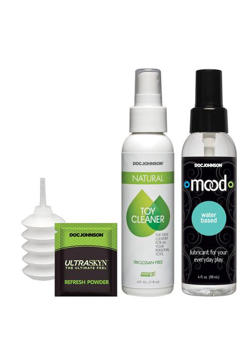 Image du produit Doc Johnson Vibrating Dual Density ULTRASKYN Chocolat