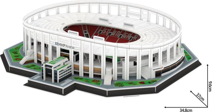 Actual product image Pro Lion VfB Stuttgart Stadion MHP Arena 3D Puzzle (88 pieces)