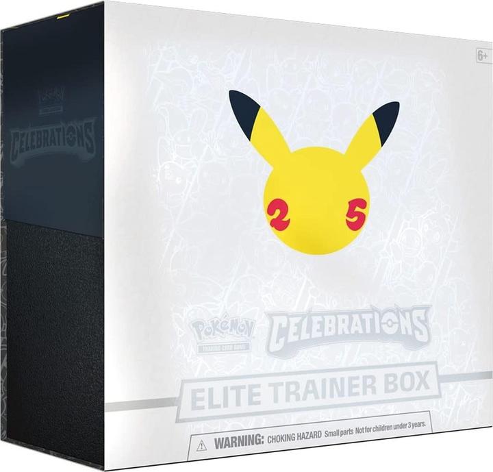 Immagine prodotto Pokémon Celebrations- Elite Trainer (Inglese, Display del booster)