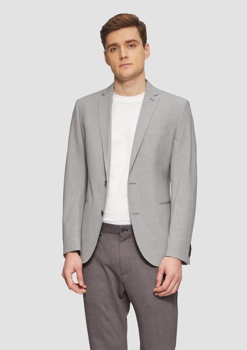 Actual product image S.Oliver Indoor-Sakko s.O ULTIMATE: Anzugsakko mit Hahnentritt-Muster (46)