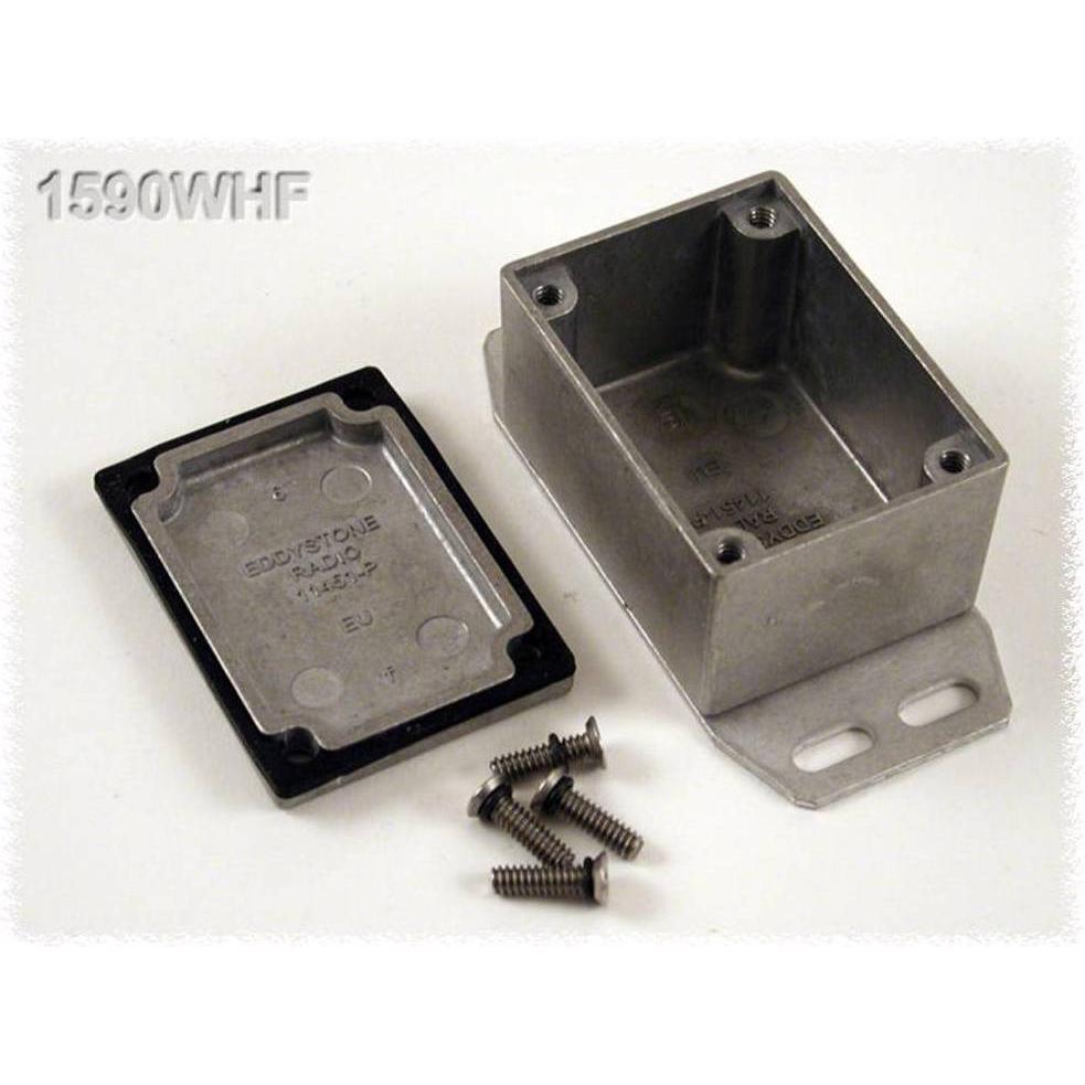 Hammond DruckgussGehäuse Serie 590 (Gehäuse), Elektronikzubehör + Gehäuse, Braun