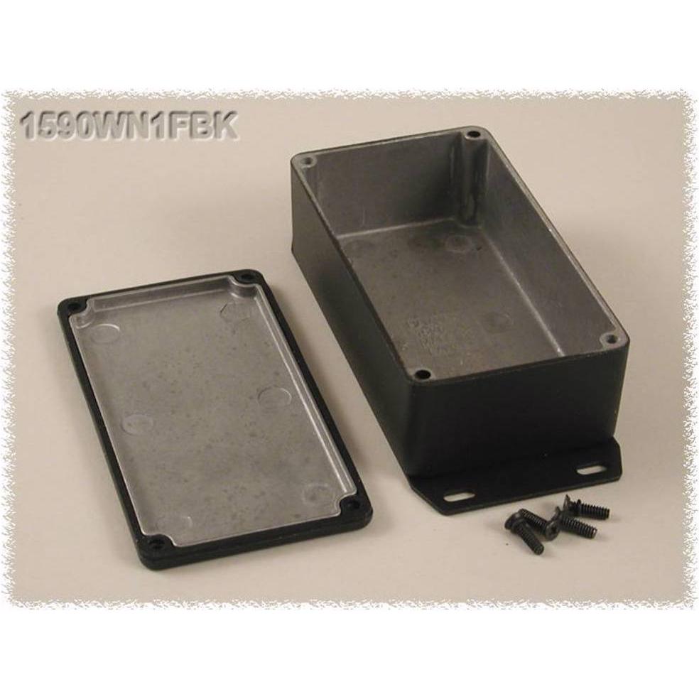 Hammond DruckgussGehäuse Serie 590 (Gehäuse), Elektronikzubehör + Gehäuse, Schwarz