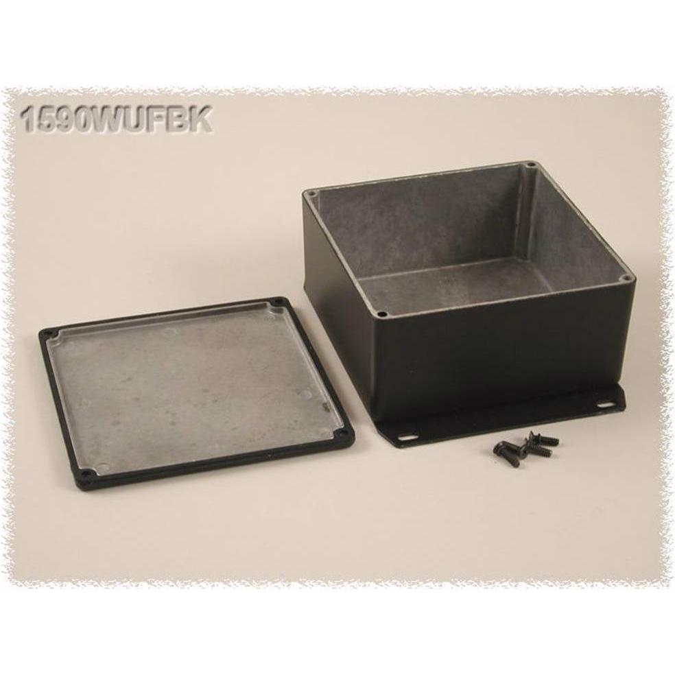 Hammond DruckgussGehäuse Serie 0 (Gehäuse), Elektronikzubehör + Gehäuse, Schwarz