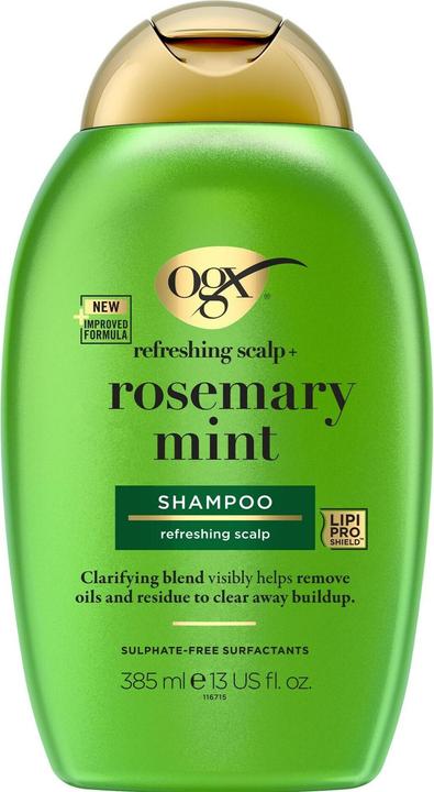 Immagine prodotto Ogx Shampoo Rosemary and Mint 385 ml (385 ml, Shampoo liquido)