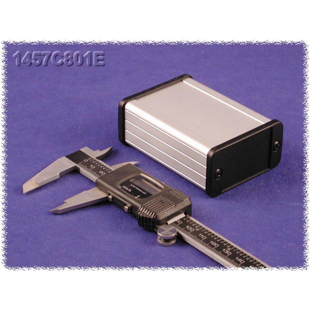 Hammond AluGehäuse Serie 457 (Gehäuse), Elektronikzubehör + Gehäuse, Schwarz