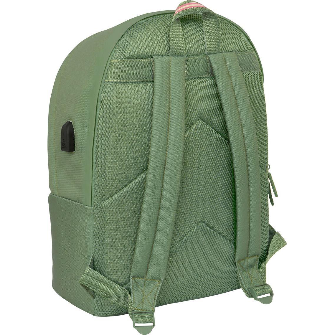 Thumbnail - El Ganso Laptoptasche +usb basics grün 31 x 44 x 18 cm (15.60"), Notebooktasche, Grün