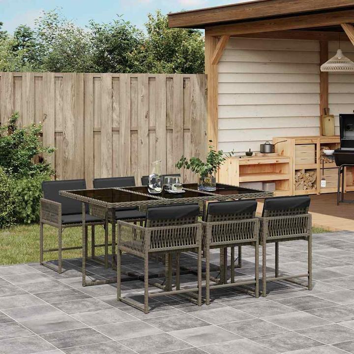 Produktbild vidaXL Garten Essgruppe (165 x 106 x 73 cm)