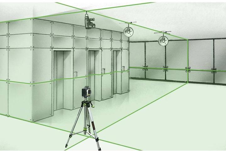 Actual product image Laserliner Cross line laser CompactPlane 3G Pro 30 m