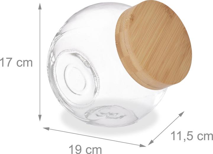 Image du produit Relaxdays 2x verre à bonbons (1.50 l)