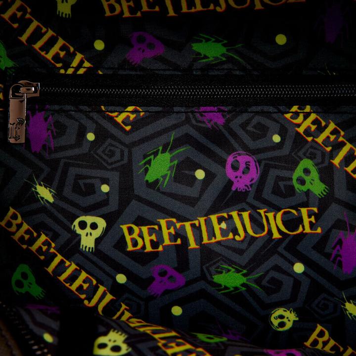 Actual product image Loungefly Beetlejuice backpack 26cm