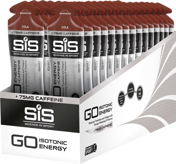 Produktbild SIS GO Plus Caffeine Gel (Cola, 30 Stk., 1800 g)