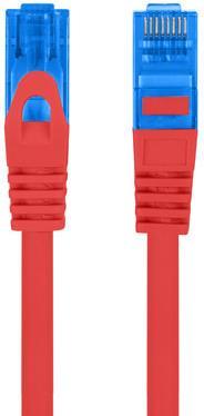 Produktbild Lanberg patchcord cat.6A FTP LSZH CCA 1m red (S/FTP, CAT6a, 1 m)