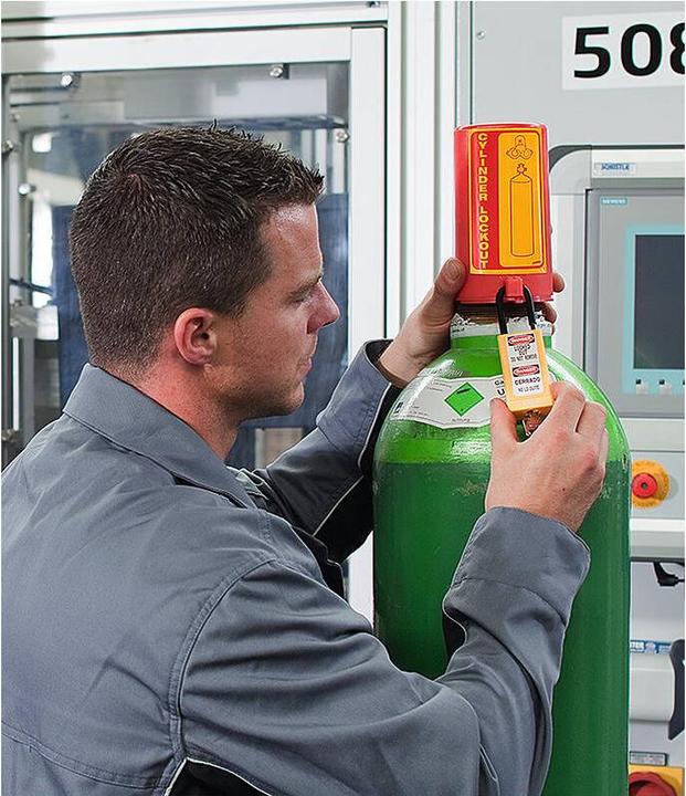 Produktbild Abus Gasflaschen-Verriegelung P606 Ø 7,5-20 mm