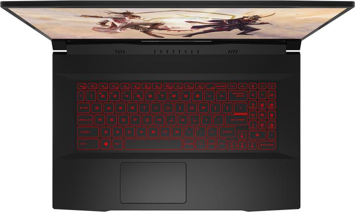 Actual product image MSI Katana GF76 RTX 3070 (17.30", Intel Core i7-11800H, 16 GB, 512 GB, CH)