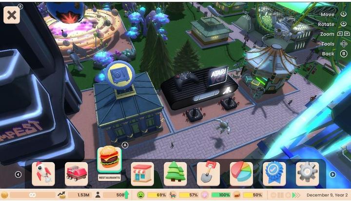 Actual product image Atari RollerCoaster Tycoon Adventures - Deluxe (Switch, DE)