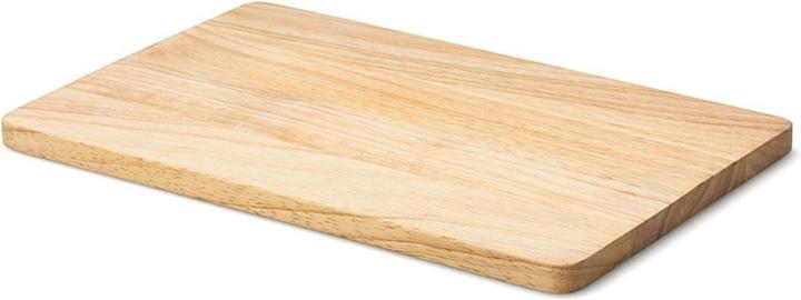 Actual product image Continenta rubber tree oiled cutting board, 34x22x1,5 cm