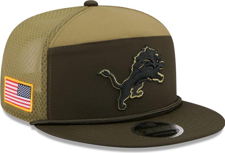 Produktbild New Era 9Fifty Split Panel Cap - Salute Detroit Lions (One Size)