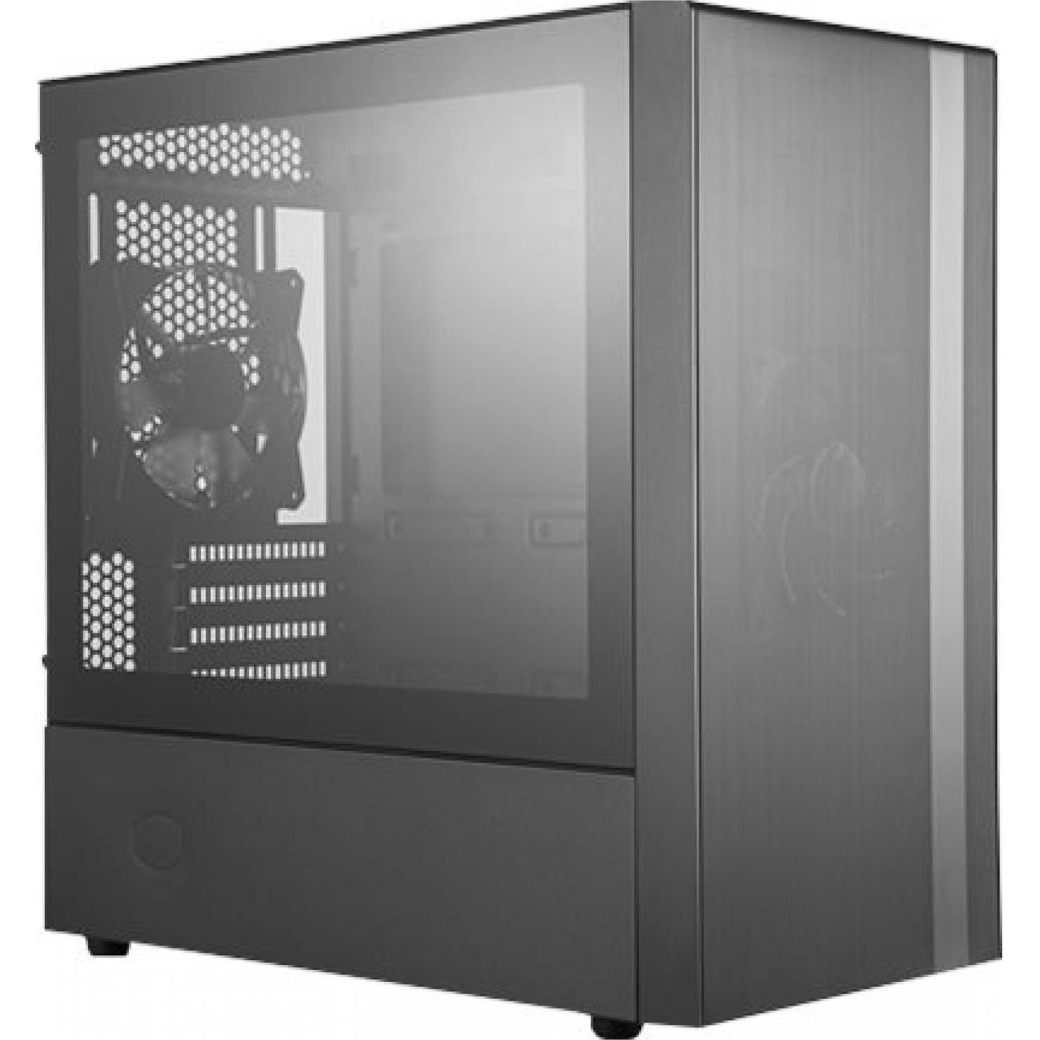 Thumbnail - Cooler Master MasterBox NR400 (mATX), PC Gehäuse, Schwarz