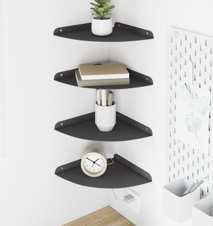 Produktbild vidaXL Schwebendes Regal (24 x 24 x 2 cm)