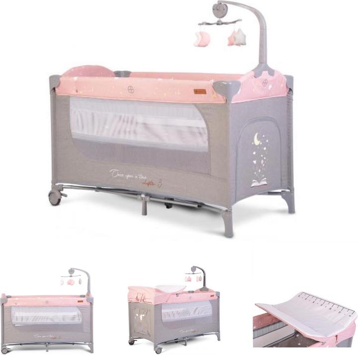 Produktbild Cangaroo Reisebett Once upon a time (60 x 120 cm)