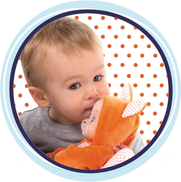 Actual product image Smoby Minikiss Animal Doll Asst