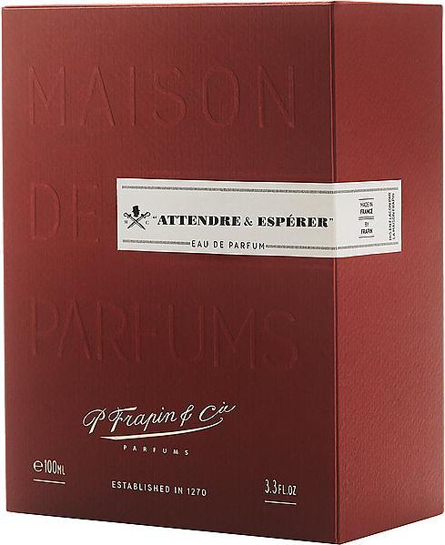 Actual product image P. Frapin & Cie Attendre & Espérer Eau de Parfum 100ml (Eau de parfum, 100 ml)
