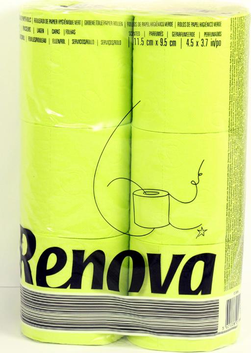 Actual product image Renova Toilet paper 6 rolls (6 x)