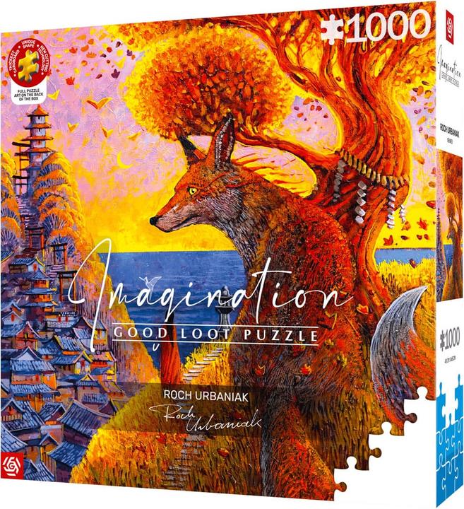 Actual product image Good Loot Roch Urbaniak Puzzle Benkei (1000 Teile) (1000 pieces)