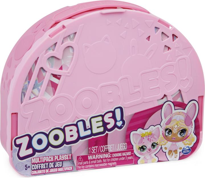 Produktbild Spin Master Zoobles Diva Ballerina Tanzstudio Spielset und Aufbewahrung mit 3 exklusiven Figuren
