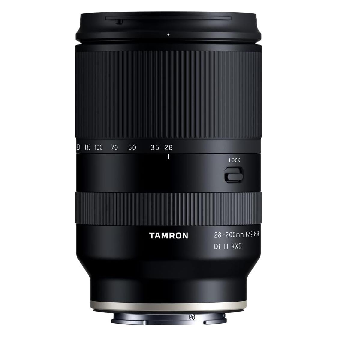 Tamron AF 28-200mm f/2.8-5.6 Di III RXD, Sony E (Sony E, Vollformat), Objektiv, Schwarz