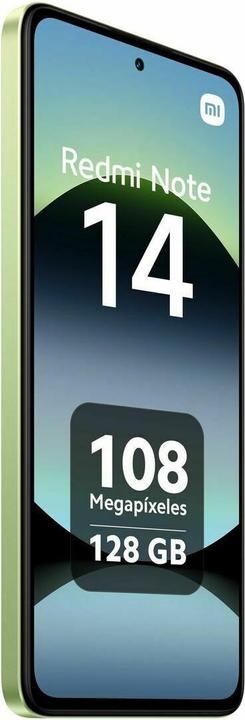 Produktbild Xiaomi Redmi Note 14 (128 GB, Lime Green, 6.67", Hybrid Dual SIM)