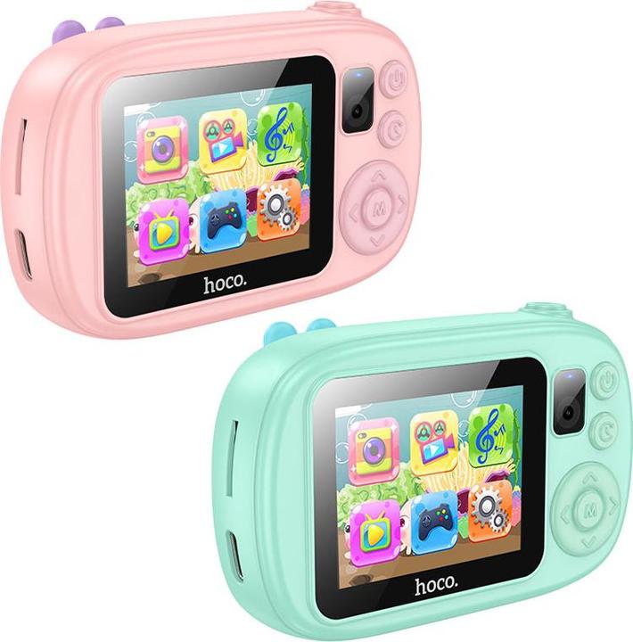 Actual product image Hoco Other Computer Accessory children camera with selfie function DV205 blue